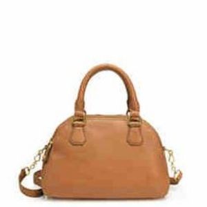 J. CREW Camel Tan Pebbled Leather BIENNIAL